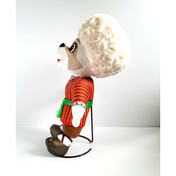 MALVINA Plush Dog Belarus Stuffed Animal w Stand 16 inch Toy Ethnic - Picture 5 of 11